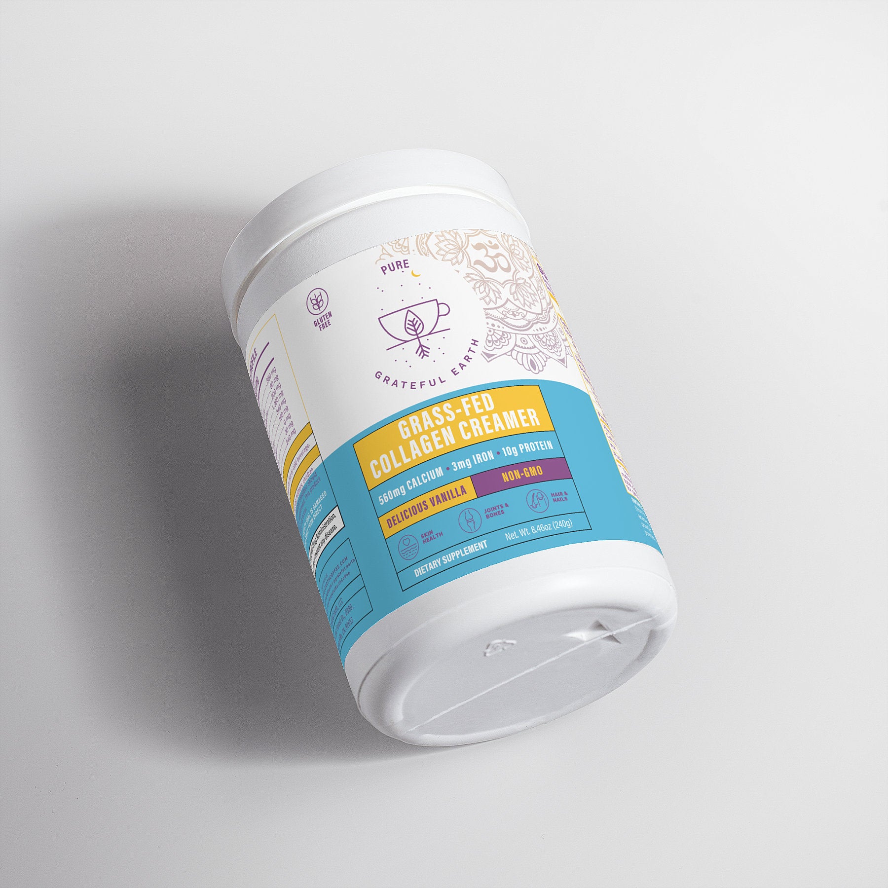 Grass-Fed Collagen Creamer - Vanilla (240G)