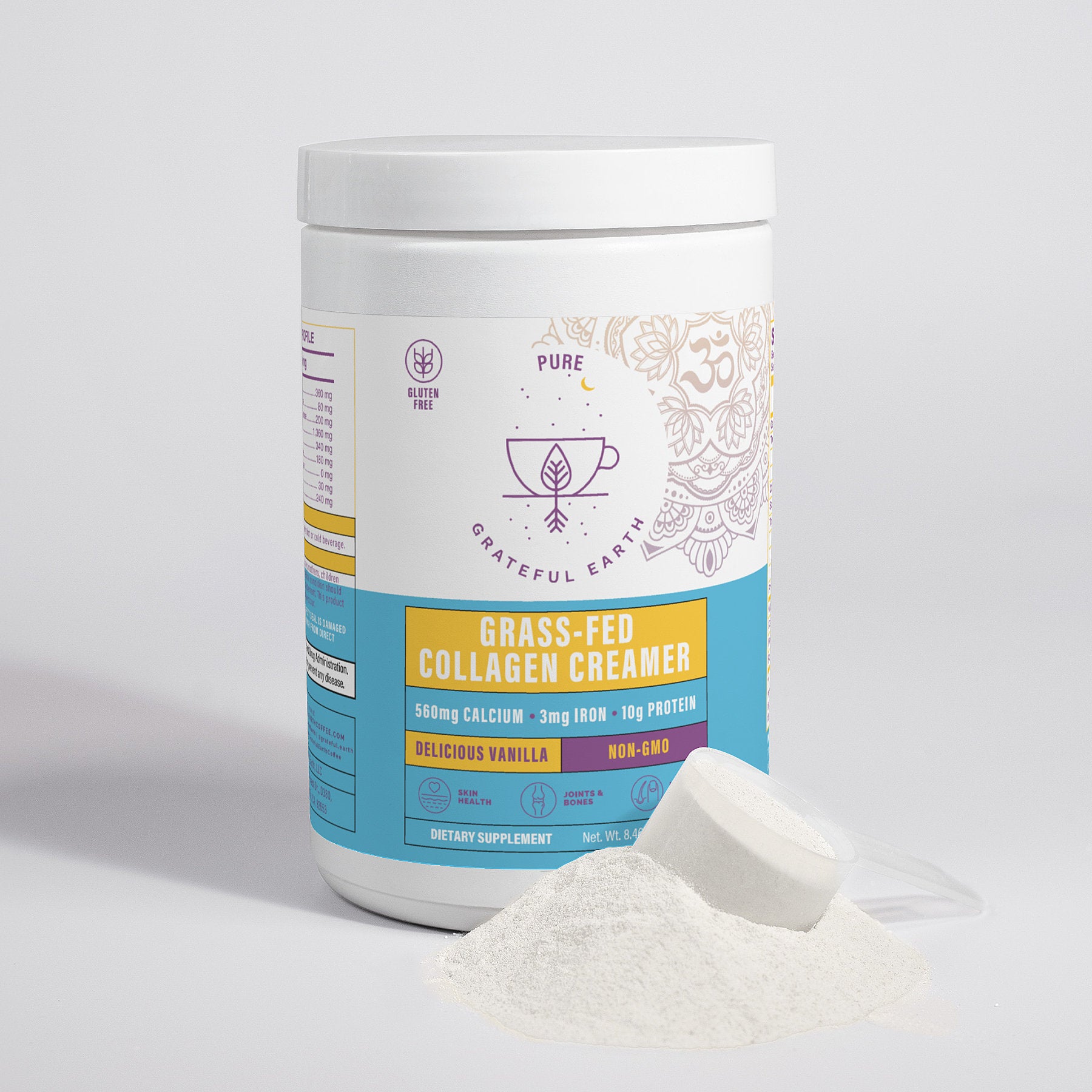 Grass-Fed Collagen Creamer - Vanilla (240G)