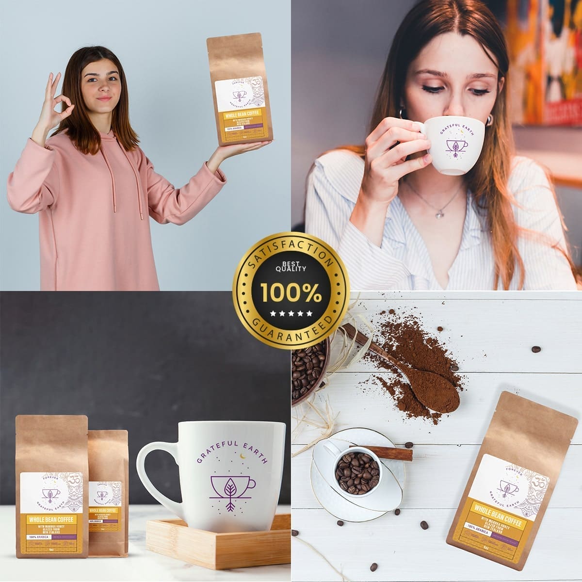 Manuka Honey Coffee, the Sweetest Morning Pick-Me-Up 16oz