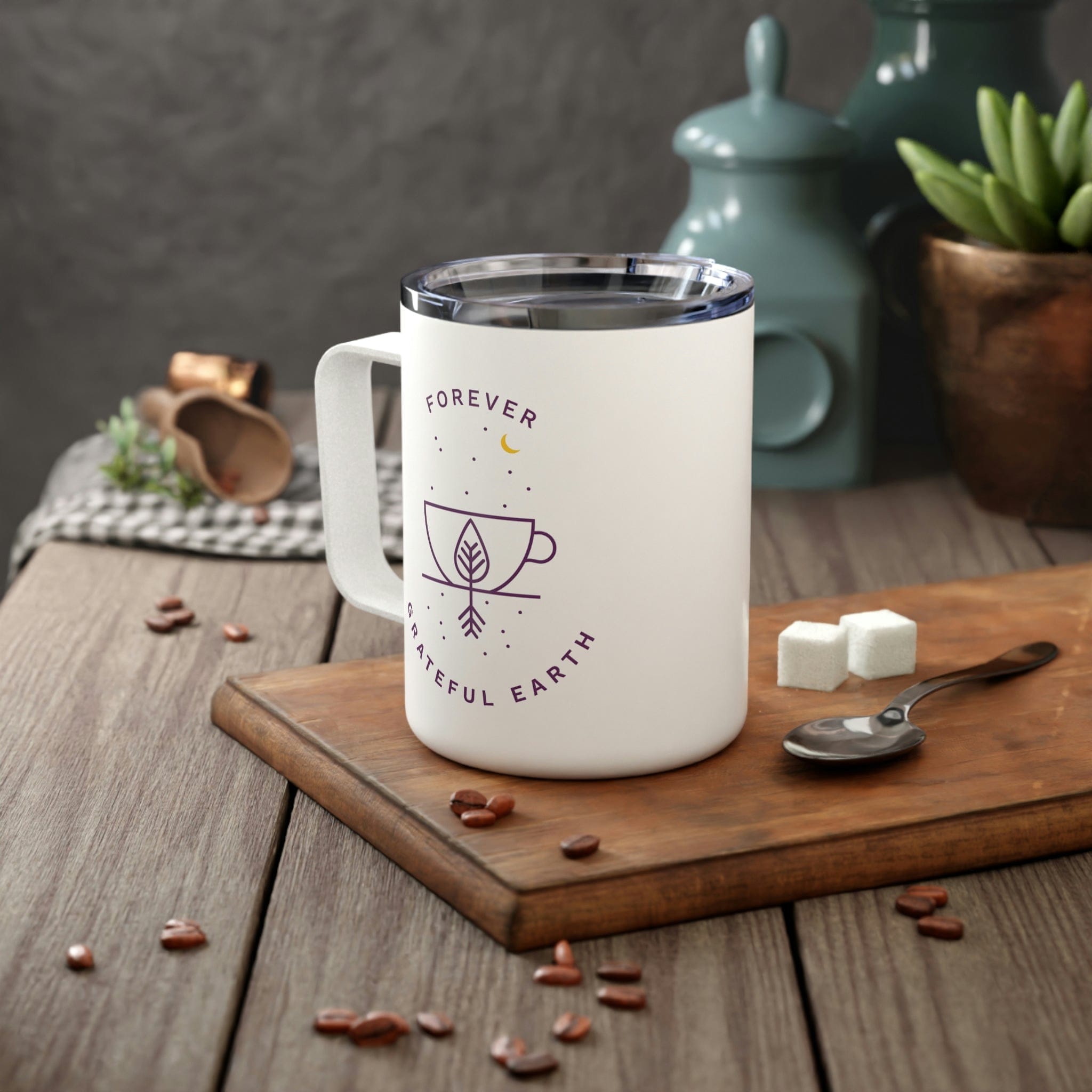 "Roadtrip Sipper" Insulated Coffee Mug by Grateful Earth